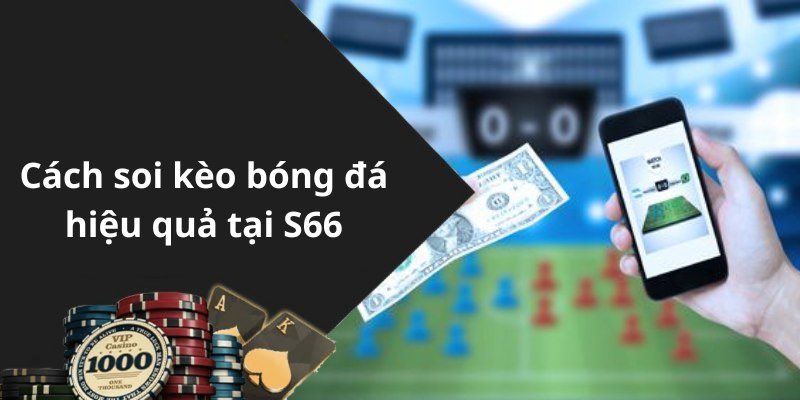 Cách soi kèo bóng đá hiệu quả tại S66